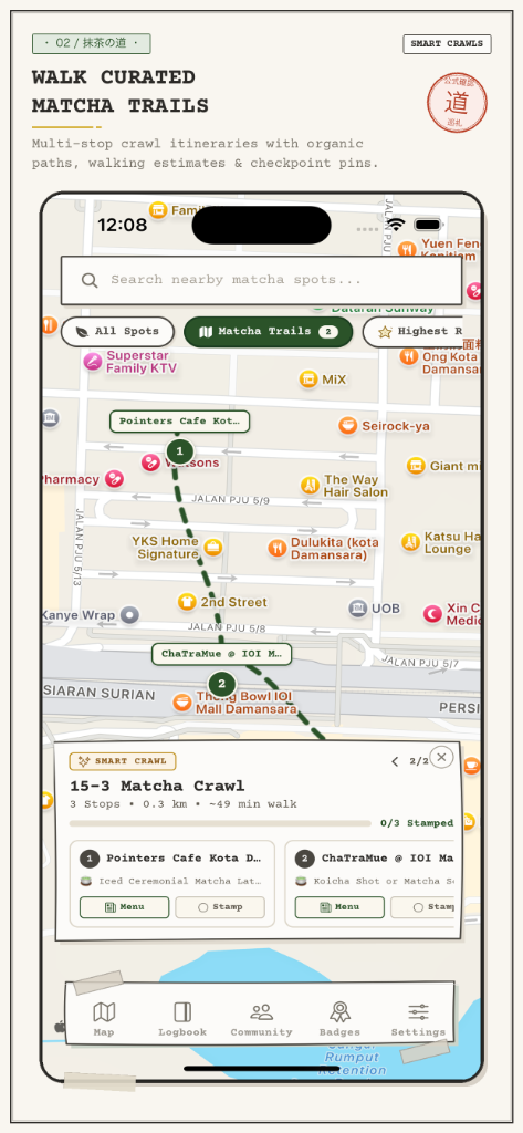 02 / 抹茶の道 — Walk Curated Matcha Trails
