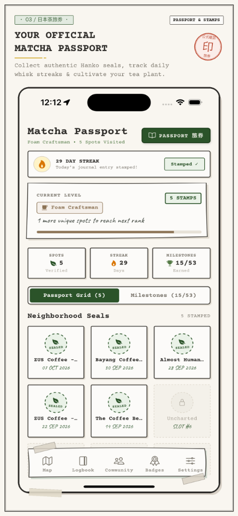 03 / 日本茶旅券 — Your Official Matcha Passport
